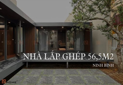 Nhà Lắp Ghép Ninh Bình 56,5m2